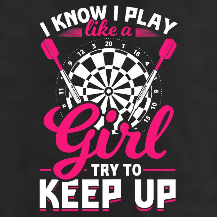 Darts Girl Dart Lover Woman 11oz C Handle Ceramic Mug