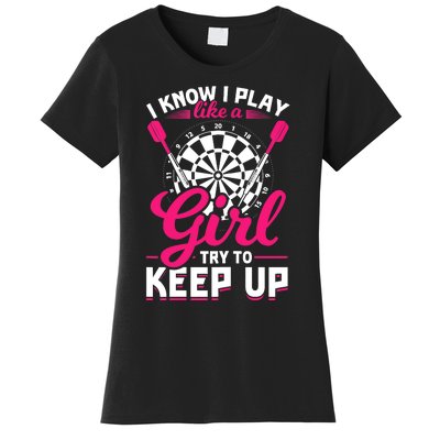 Darts Girl Dart Lover Woman Women's T-Shirt