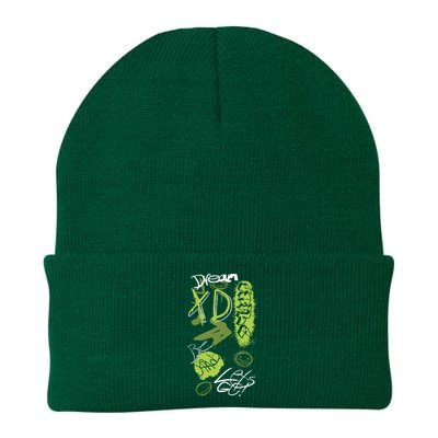 Dream Graffiti Knit Cap Winter Beanie