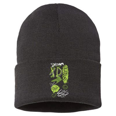 Dream Graffiti Sustainable Knit Beanie