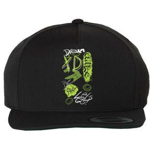 Dream Graffiti Wool Snapback Cap