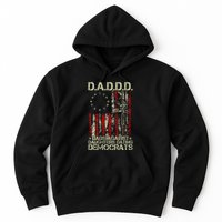Daddd Gun Dads Against Daughters Dating Democrats On Back Hoodie