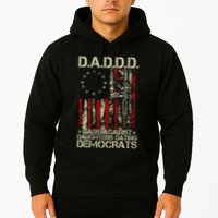 Daddd Gun Dads Against Daughters Dating Democrats On Back Hoodie