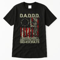 Daddd Gun Dads Against Daughters Dating Democrats On Back Tall T-Shirt