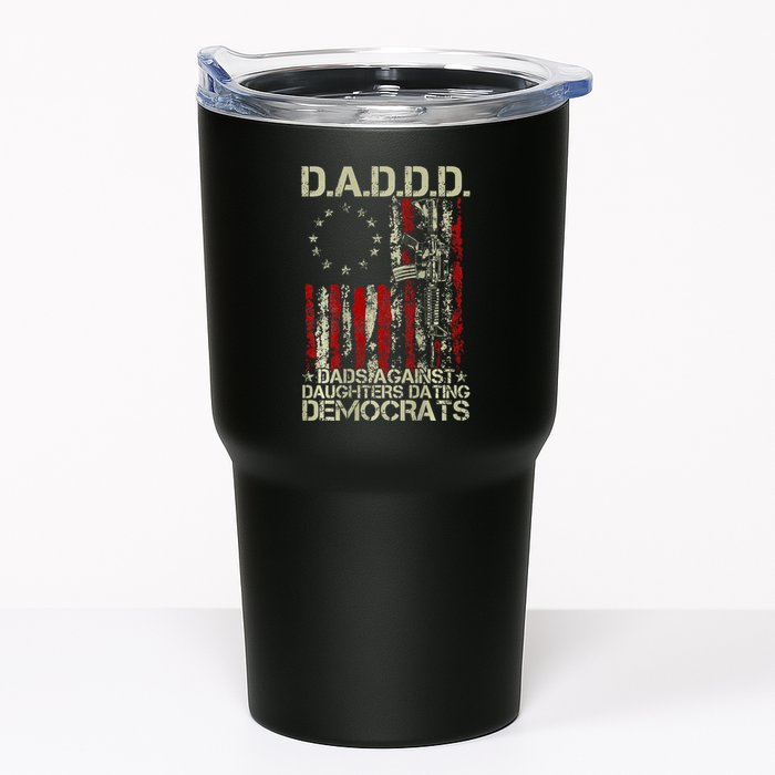 Daddd Gun Dads Against Daughters Dating Democrats On Back Tumbler