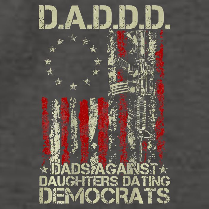 Daddd Gun Dads Against Daughters Dating Democrats On Back Vector Backpack