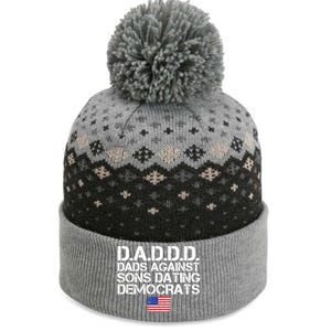 Daddd Gift Dads Against Sons Dating Democrats Gift The Baniff Cuffed Pom Beanie