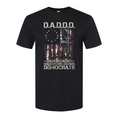 Daddd Gun Dads Against Daughters Dating Democrats Softstyle® CVC T-Shirt