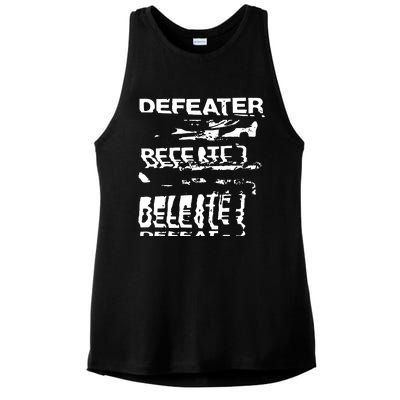 Defeater Glitch Ladies PosiCharge Tri-Blend Wicking Tank