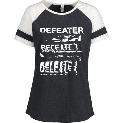 Defeater Glitch Enza Ladies Jersey Colorblock Tee