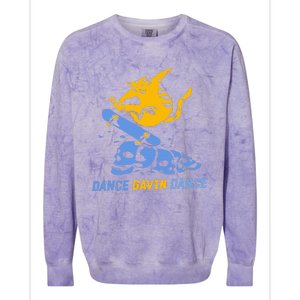 Dance Gavin Dance Design Colorblast Crewneck Sweatshirt