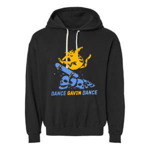 Dance Gavin Dance Design Garment-Dyed Fleece Hoodie