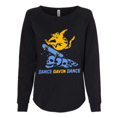 Dance Gavin Dance Design Womens California Wash Sweatshirt