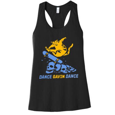 Dance Gavin Dance Design Women's Racerback Tank