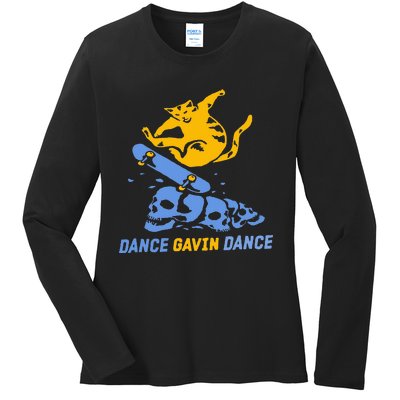 Dance Gavin Dance Design Ladies Long Sleeve Shirt