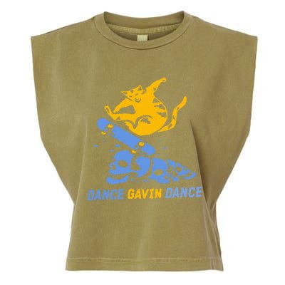 Dance Gavin Dance Design Garment-Dyed Women's Muscle Tee