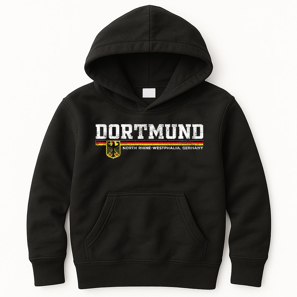 Dortmund Germany Deutschland Kids Hoodie