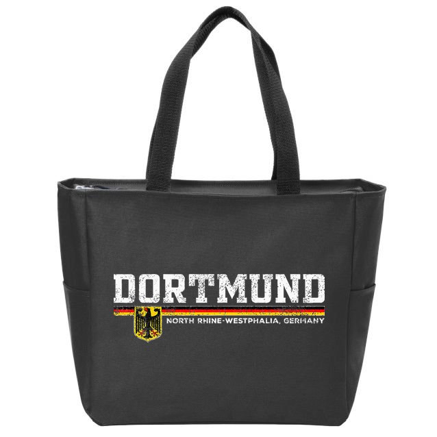 Dortmund Germany Deutschland Zip Tote Bag