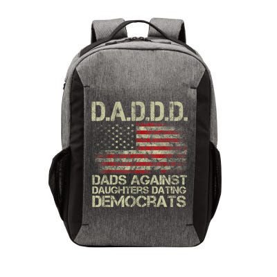 Daddd Gun Dads Against Daughters Dating Democrats USA Flag Vector Backpack
