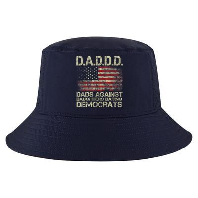 Daddd Gun Dads Against Daughters Dating Democrats USA Flag Cool Comfort Performance Bucket Hat