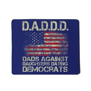 Daddd Gun Dads Against Daughters Dating Democrats USA Flag Mousepad