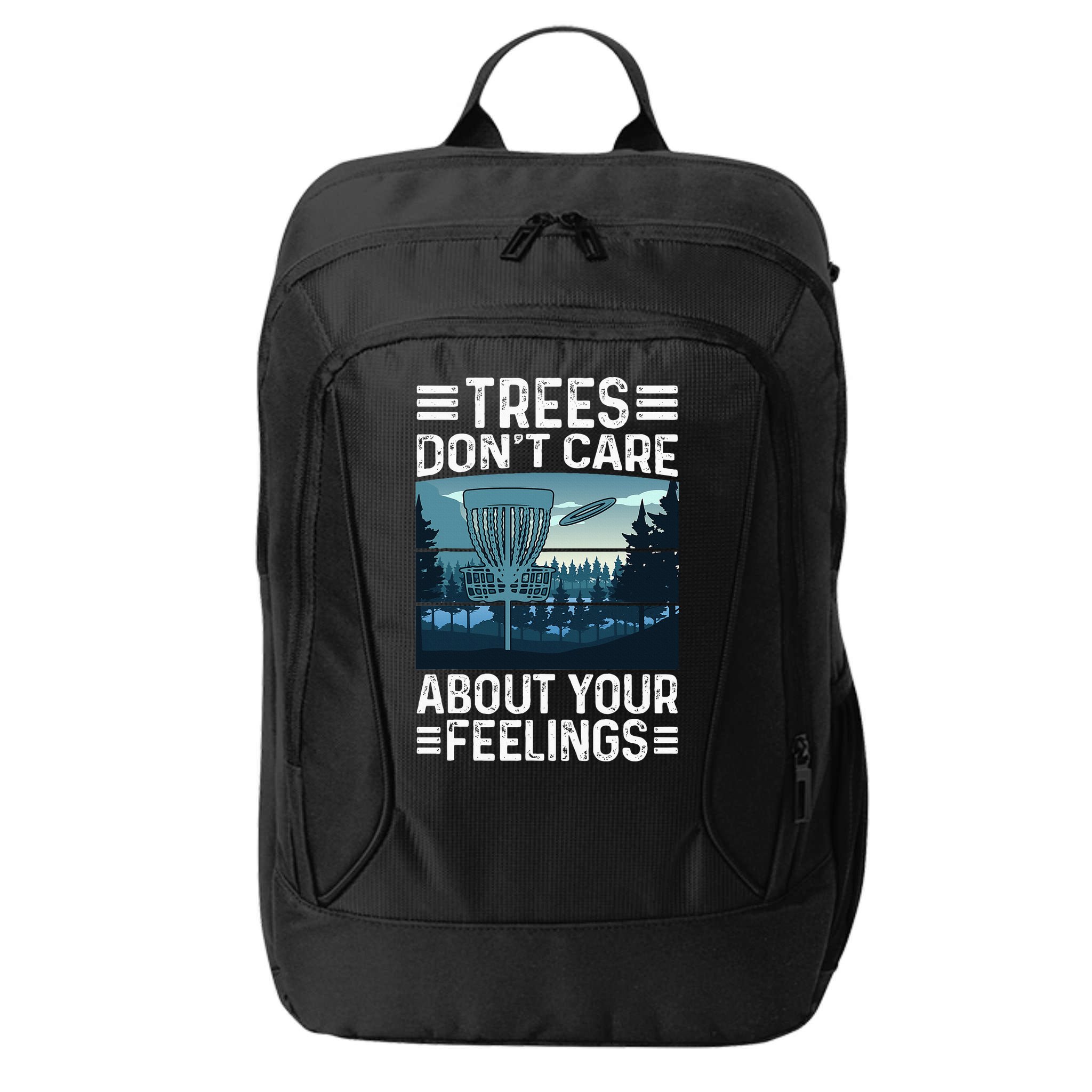 Disc Golf Design Art For  Disc Golf Player City Backpack