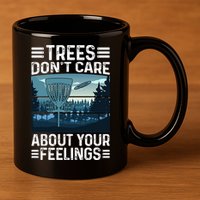 Disc Golf Design Art For  Disc Golf Player 11oz C Handle Ceramic Mug