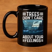 Disc Golf Design Art For  Disc Golf Player 11oz C Handle Ceramic Mug