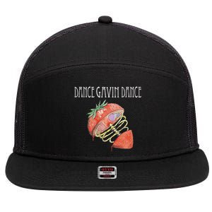 Dance Gavin Dance Merch We Own The Night Dance Gavin Dance 7 Panel Mesh Trucker Snapback Hat