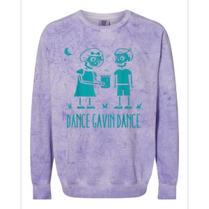 Dance Gavin Dance Graphic Design Colorblast Crewneck Sweatshirt