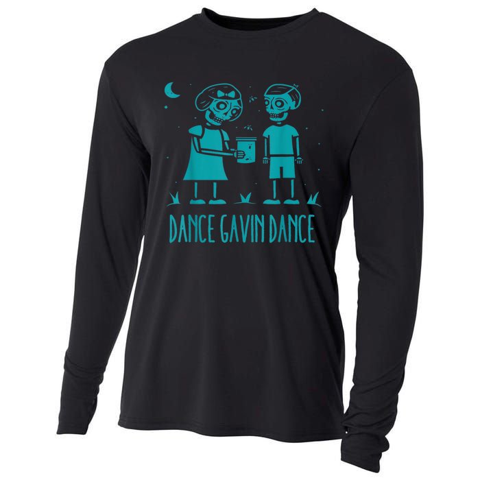 Dance Gavin Dance Graphic Design Cooling Performance Long Sleeve Crew