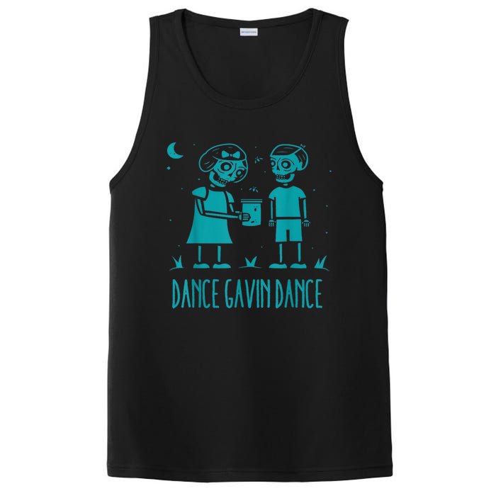 Dance Gavin Dance Graphic Design PosiCharge Competitor Tank