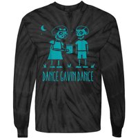 Dance Gavin Dance Graphic Design Tie-Dye Long Sleeve Shirt