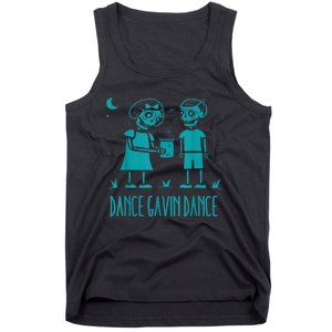 Dance Gavin Dance Graphic Design Tank Top