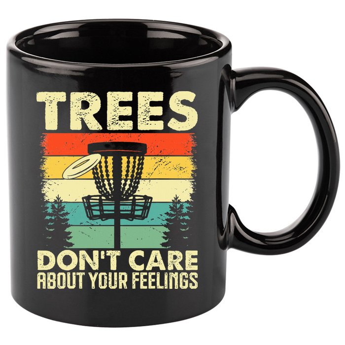Disc Golf 11oz C Handle Ceramic Mug