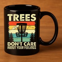 Disc Golf 11oz C Handle Ceramic Mug
