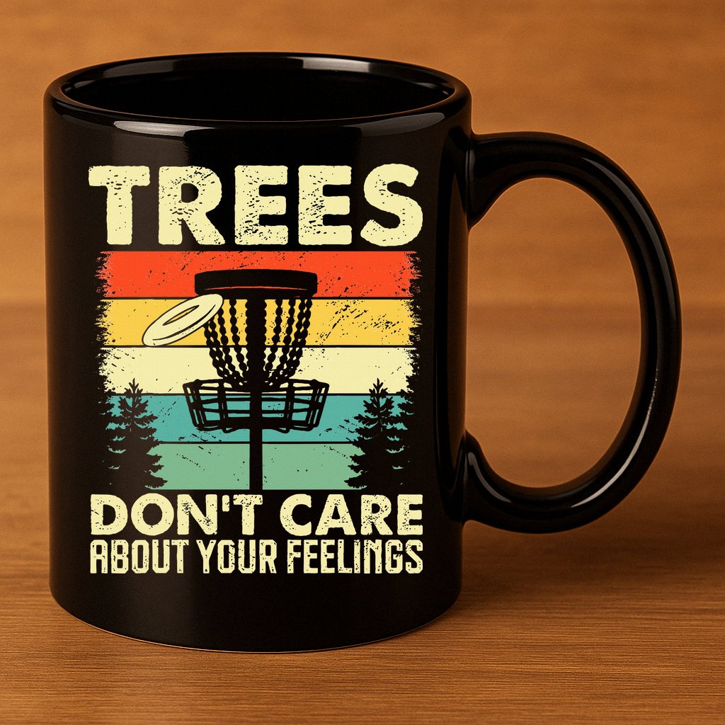Disc Golf 11oz C Handle Ceramic Mug