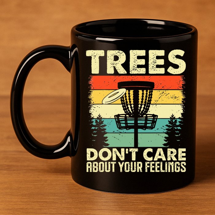 Disc Golf 11oz C Handle Ceramic Mug