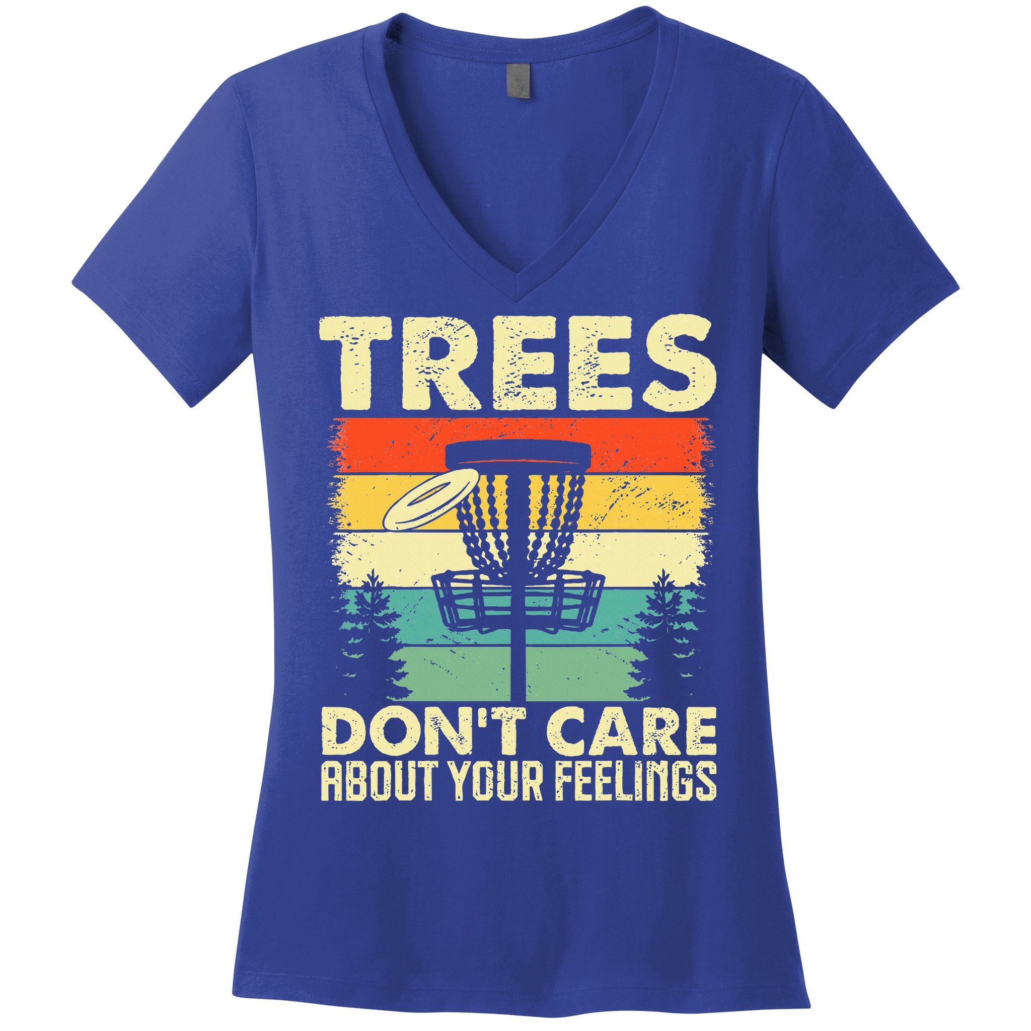 Disc Golf Women's V-Neck T-Shirt