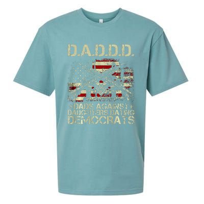 Daddd Gun Dads Against Daughters Dating Democrats Sueded Cloud Jersey T-Shirt