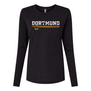 Dortmund Germany Deutschland Womens Cotton Relaxed Long Sleeve T-Shirt