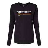 Dortmund Germany Deutschland Womens Cotton Relaxed Long Sleeve T-Shirt