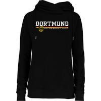 Dortmund Germany Deutschland Womens Funnel Neck Pullover Hood