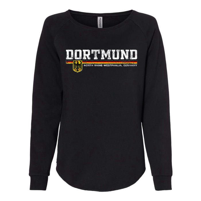 Dortmund Germany Deutschland Womens California Wash Sweatshirt