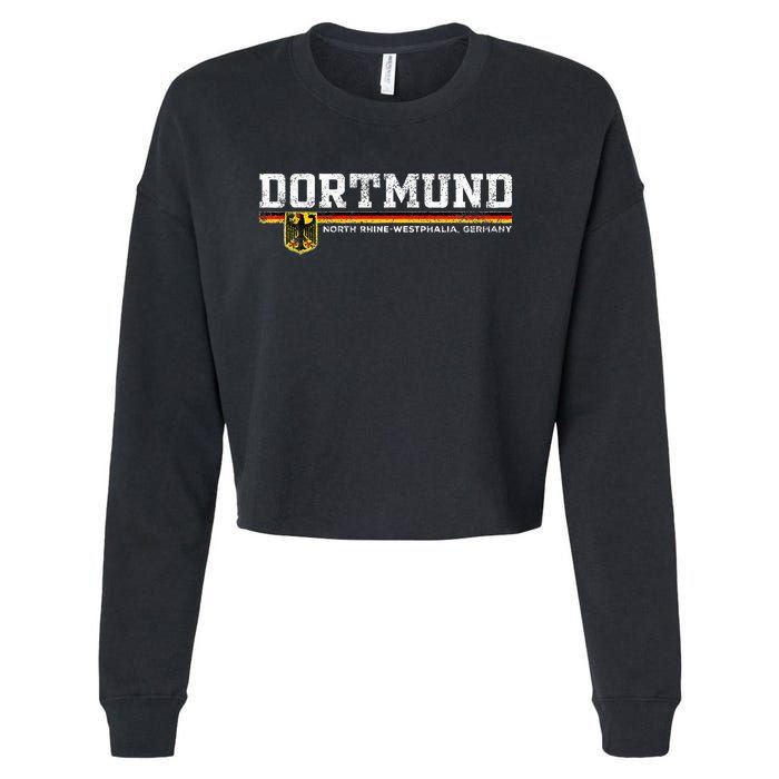 Dortmund Germany Deutschland Cropped Pullover Crew