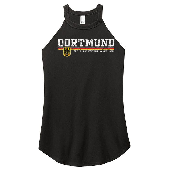 Dortmund Germany Deutschland Women's Perfect Tri Rocker Tank