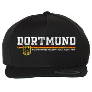 Dortmund Germany Deutschland Wool Snapback Cap