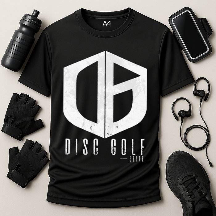 Disc Golf Elite Cooling Performance Crew T-Shirt