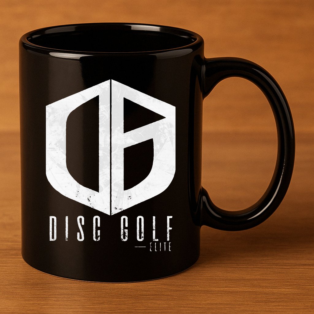 Disc Golf Elite 11oz C Handle Ceramic Mug