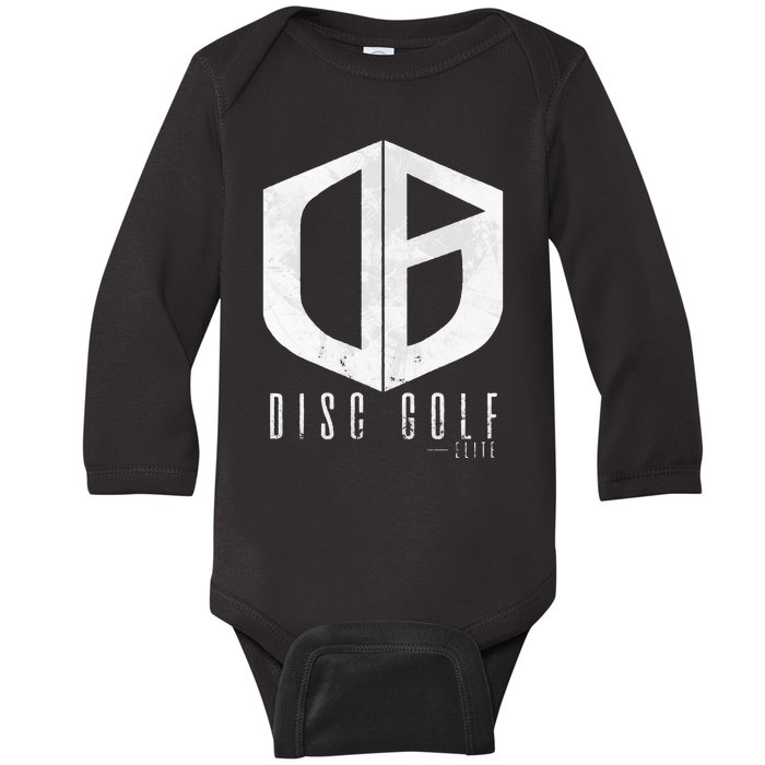 Disc Golf Elite Baby Long Sleeve Bodysuit